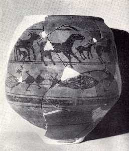 Vaso de las cabras. Necrpolis ibrica del Cabecico del Tesoro (Verdolay).