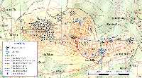 Mapa del Cabezo Gordo.