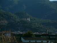 Enclave del Santuario de la Fuensanta en la Sierra de Carrascoy