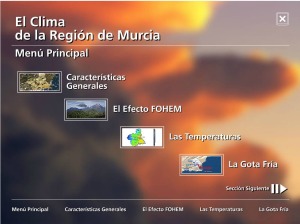 Interactivo: El Clima de la Región de Murcia