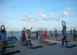 Deporte en la playa