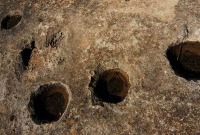 Petroglifos en Monte Arab�