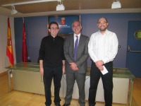 El director del Auditorio y Centro de Congresos Vctor Villegas durante la presentacin del Concierto de Navidad del Cuarteto Saravasti