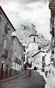 Imagen de la Calle del Cao en los aos 50.
