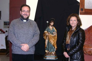 San Jos�, del insigne escultor Francisco Salzillo, de la parroquia San Miguel Arc�ngel de Mula