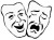 m�scara de teatro