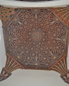 Iglesia de Santiago-artesonado 