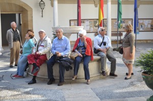 Palacio de las Cadenas con ajucarmeros 