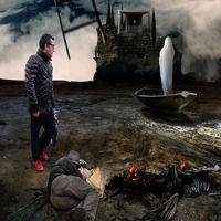 Escalera de Jacob a la Isla de los muertos. Roberto Gonz�lez