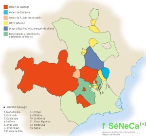 Los seoros murcianos mediado el siglo XVI