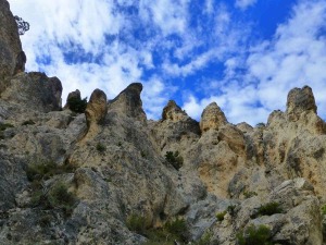 El Cantalar, quizs unos de los mejores lugares de inters geolgico de geoformas dolomticas de Espaa