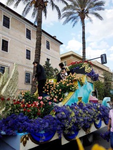 Desfile de Las Flores. Fiestas de Primavera