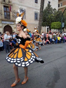 Desfile de Las Flores. Fiestas de Primavera