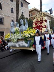 Desfile de Las Flores. Fiestas de Primavera