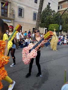 Desfile de Las Flores. Fiestas de Primavera