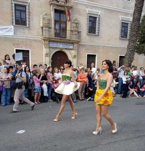 Desfile de Las Flores. Fiestas de Primavera