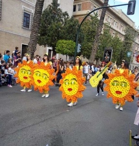 Desfile de Las Flores. Fiestas de Primavera