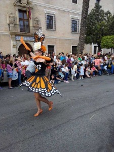 Desfile de Las Flores. Fiestas de Primavera