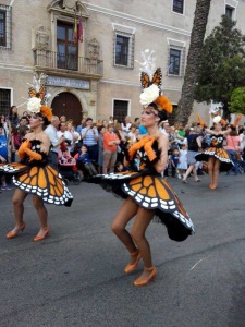 Desfile de Las Flores. Fiestas de Primavera