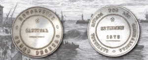 Sala 8 - 5 pesetas. Cantn de Cartagena (1873)