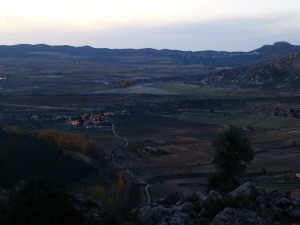 A unos 1000 m de altitud, la noche en el Campo de San Juan acobija, nos permite descansar y escribir nuestros recuerdos geolgicos.  