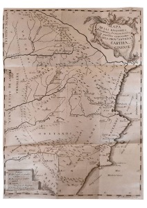 Mapa de las regiones de la provincia antigua Carthaginense