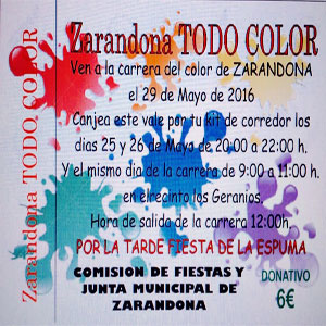 Zarandona a todo color