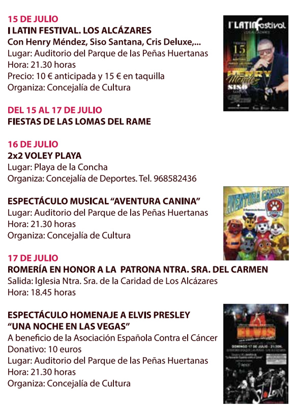 verano en los alzazares