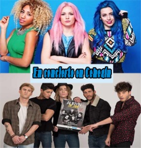 Los grupos Auryn y Sweet California en la Plaza de Toros de Cehegín Los grupos Auryn y Sweet California en la Plaza de Toros de Cehegín