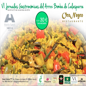 VI Jornadas Gastronmicas del Arroz Bomba de Calasparra