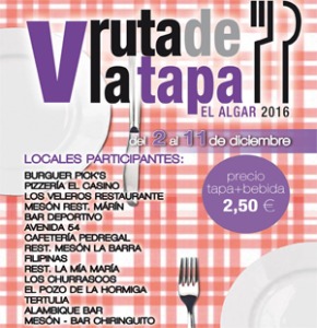 V Ruta de la tapa El Algar