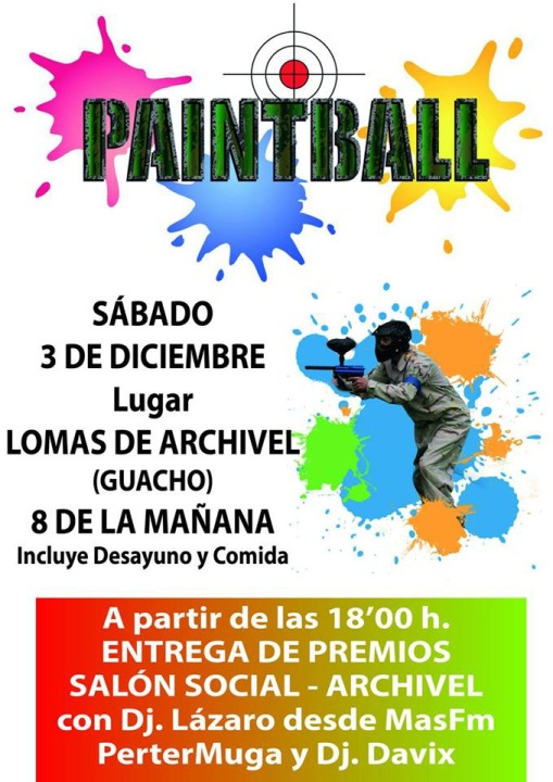 PaintBall Archivel Región de Murcia Digital