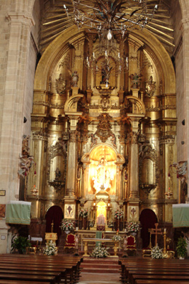 Interior Iglesia de el Salvador. Regin de Murcia Digital