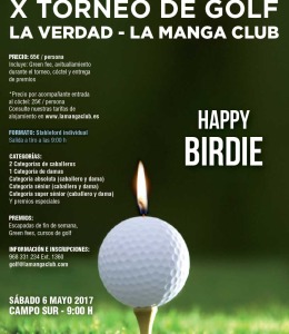 X torneo de golf La Verdad - La Manga Club 