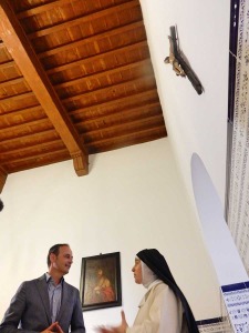 Entrega al Convento de Santa Ana del Cristo Crucificado atribuido a Salzillo