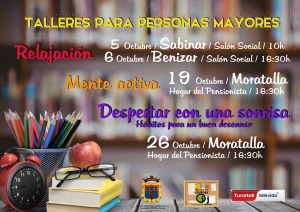 Talleres para personas mayores en Moratalla