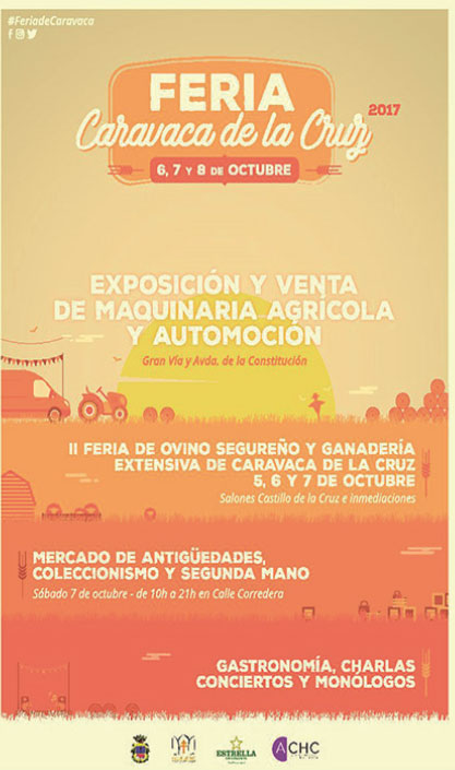 Feria de Caravaca de Exposición y venta de maquinaria agrícola y automoción