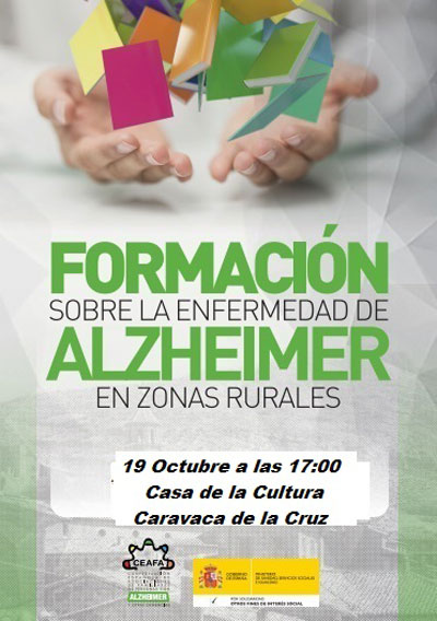 Jornada de formación para familiares y cuidadores de personas con Alzheimer