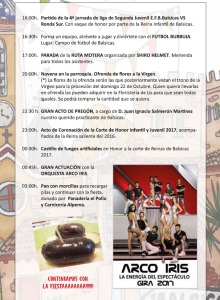 Fiestas de Balsicas 2017