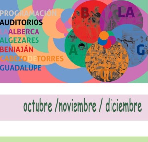 Programacion auditorios municipales Murcia 2017