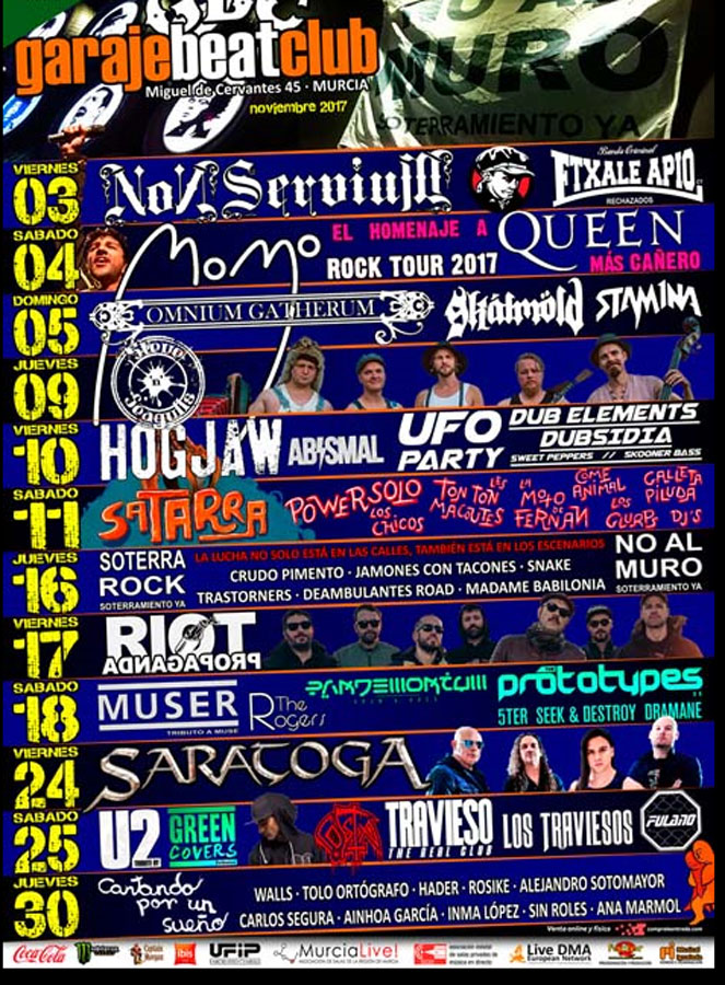 Programaci&oacute;n de GARAJE BEAT CLUB (Murcia)