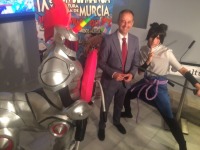 El consejero de Turismo, Cultura y Medio Ambiente, Javier Celdrn, en la presentacin del IX Saln del Manga y la Cultura Japonesa de Murcia ''Murcia se ReManga''
