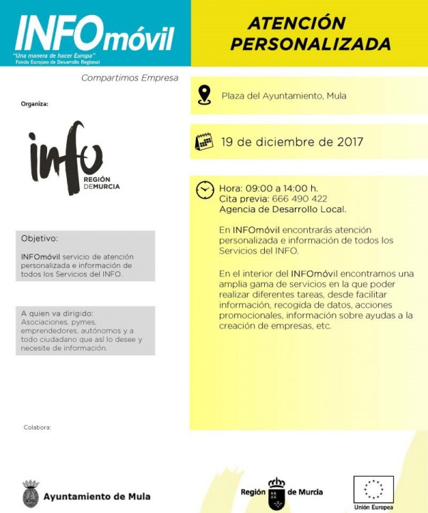 Programa INFOMÓVIL para asociaciones, pymes, ...