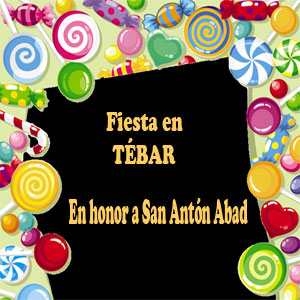 Fiestas en Tbar en honor a San Antn Abad, patrn de los animales