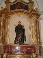 San Francisco de Borja de Nicols de Bussy, y San Jos, Dolorosa, San Juan y San Antonio. Iglesia Museo San Juan de Dios