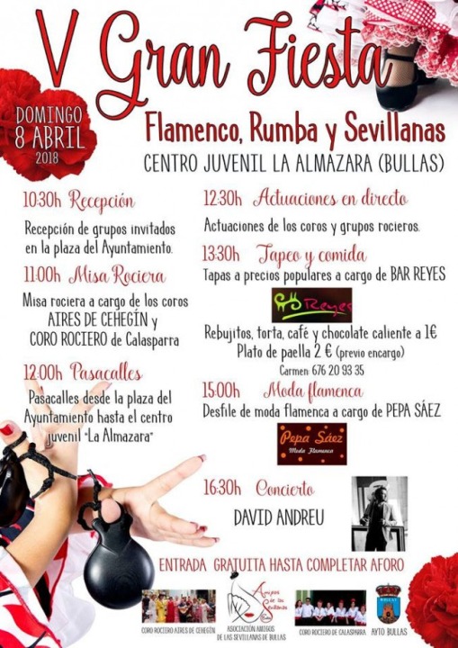 V Gran Fiesta del flamenco de Bullas