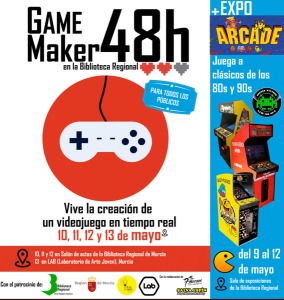 GAME MAKER 48 H. + EXPO ARCADE
