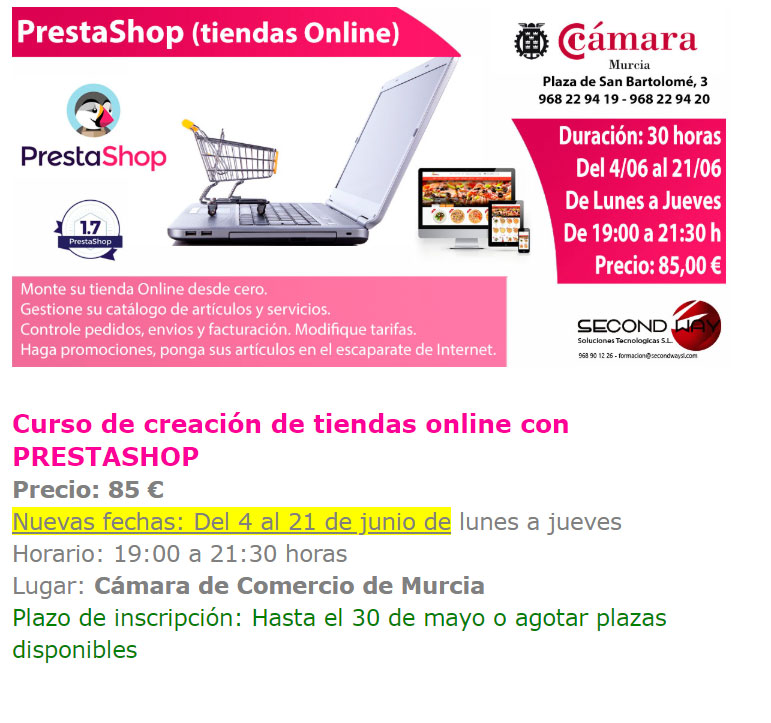 Curso de PrestaShop