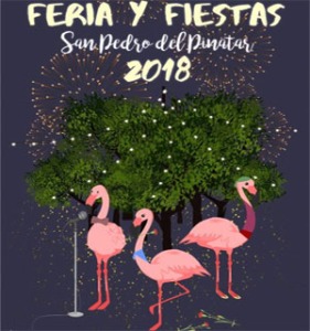 Cartel y portada del libro de las fiestas patronales de San Pedro 2018