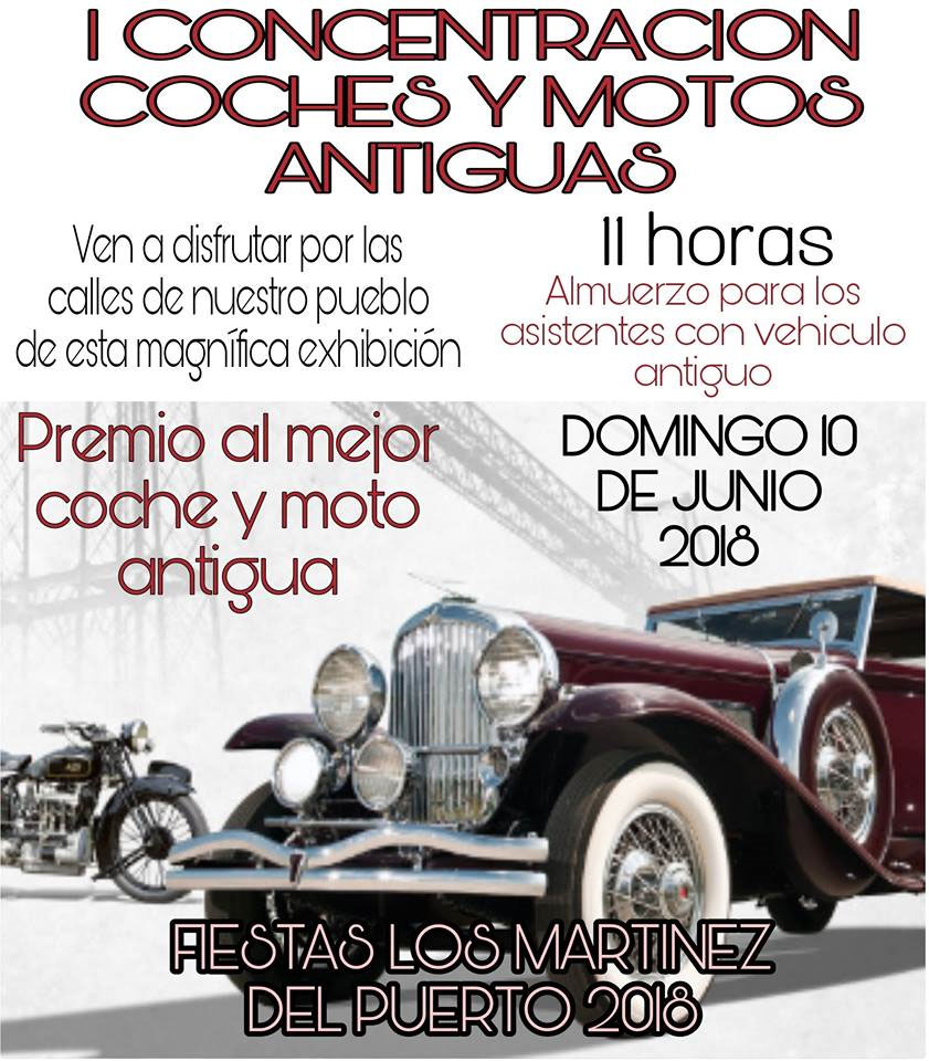 I CONCENTRACIÓN DE COCHES Y MOTOS ANTIGUAS